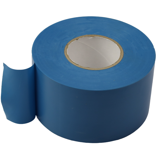 PVC-tape blå 50 mm bred - rulle 33 m
