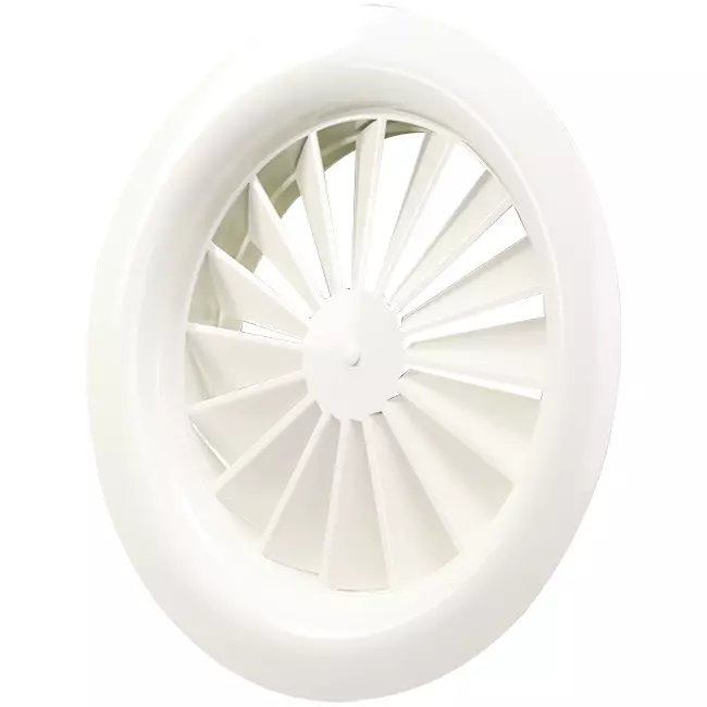 Swirl diffusor rund 125 mm central skrue - SWR125