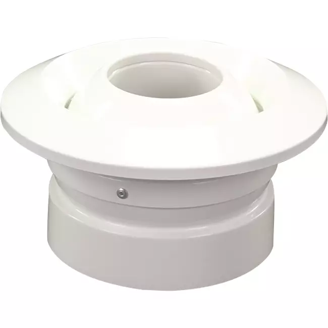 Jetdiffusor 200mm Væg- og loftmontering RAL 9010