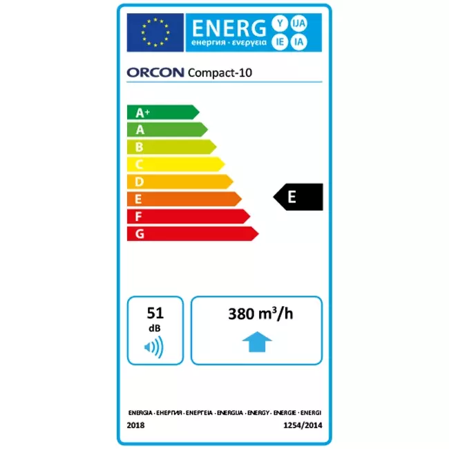 Orcon Compact 10P 320 m³/t - perilex-stik