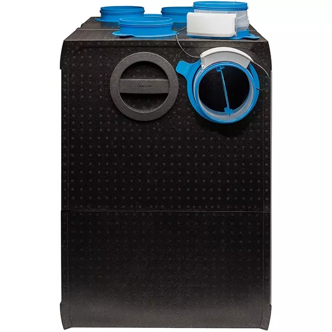 Orcon HRC-570 Smartcomfort MVHR med 2-zonestyring – 570m³/t
