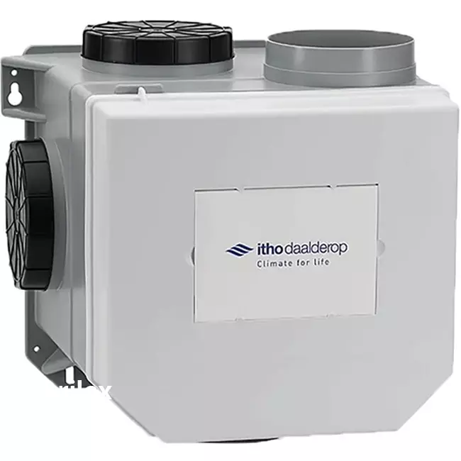 Itho Daalderop CVE-S ECO High Performance Package HE 415 m³/t + fugtighedssensor + RFT-N Auto control + 4 ventiler - euro plug