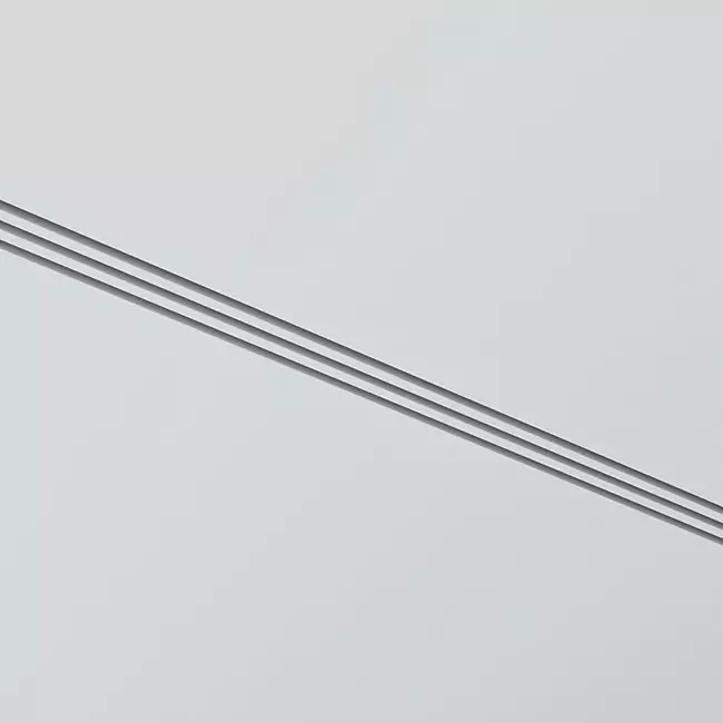Ergovent rammeløst gitter 1000 mm med tilslutningsdiameter 150 mm - klimaanlæg - 3 åbninger