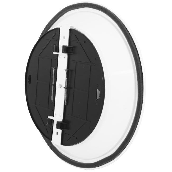 Loftsdiffusor rund med fast mønster Ø 150 mm - RAL9016