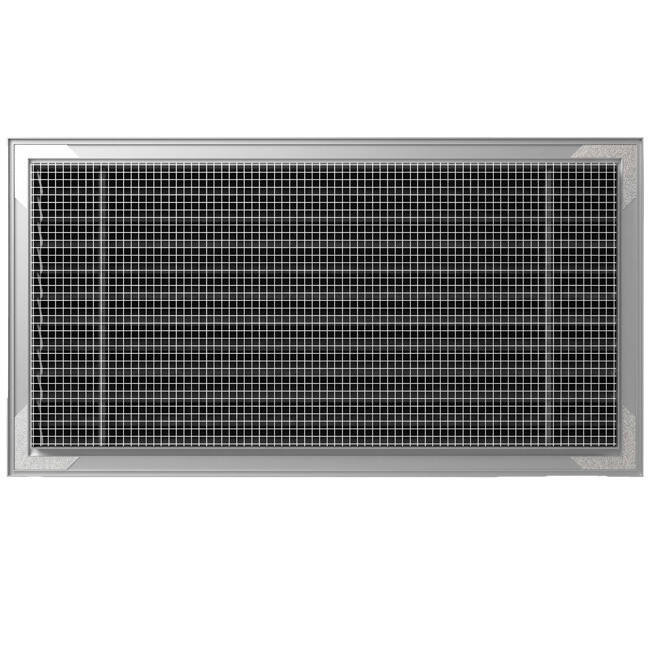 ClimaConnect ydervægsgitter aluminium 700x700 mm