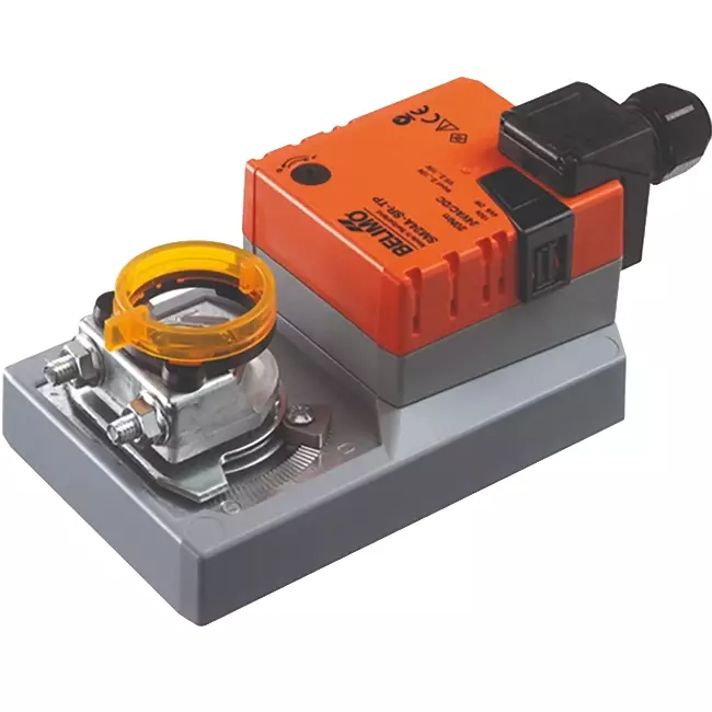 Belimo modulerende ventildrev med tilslutningsklemmer 24V - 2-10V - 20 Nm - SM24A-SR-TP