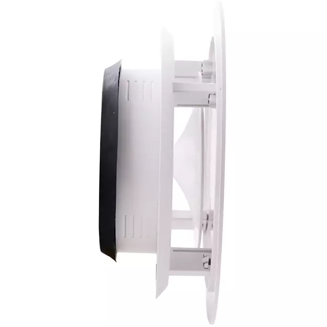 ClimaConnect Design-ventil, rund, Ø 125 mm – hvid
