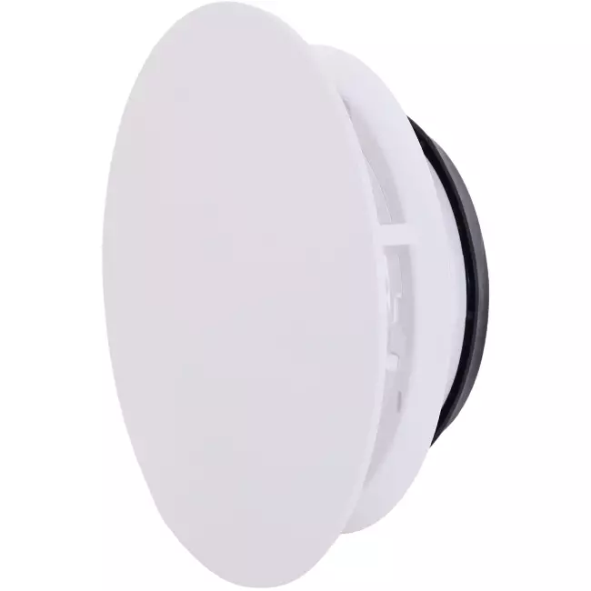 ClimaConnect Design-ventil, rund, Ø 125 mm – hvid