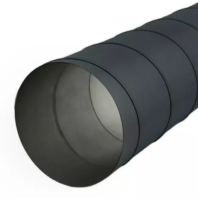 Spiralrør 160 mm, L=1500 mm, sendz. verz., RAL7016