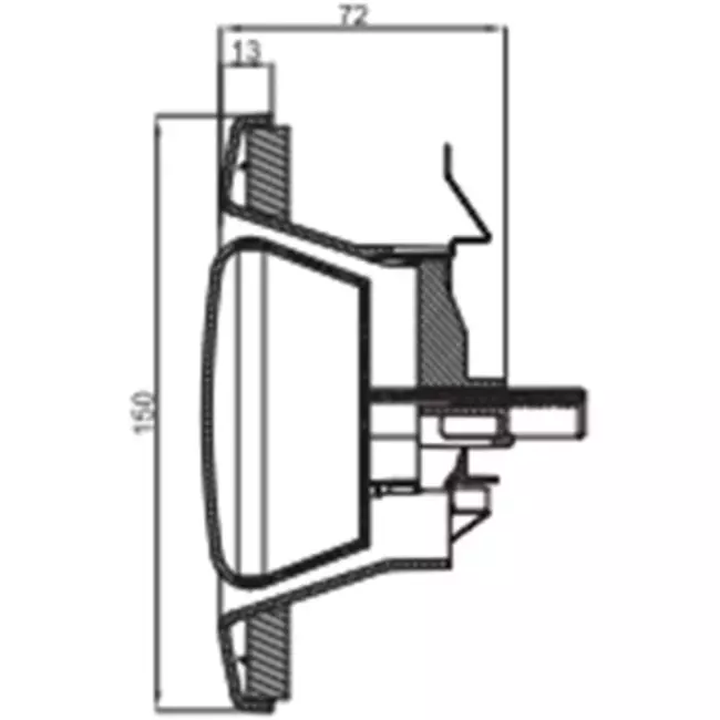 Zehnder-udsugningsventil plastik 125mm signal hvid - STC 100/125