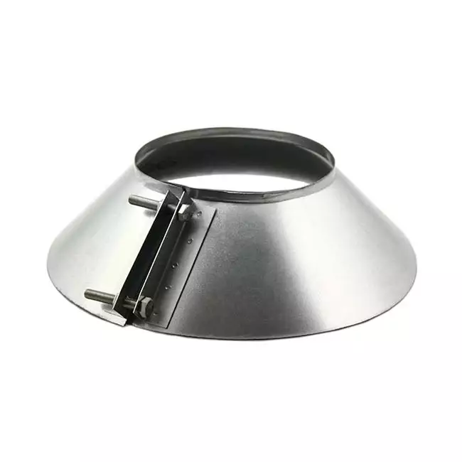 Regnkrave til spiralrør Ø150 mm