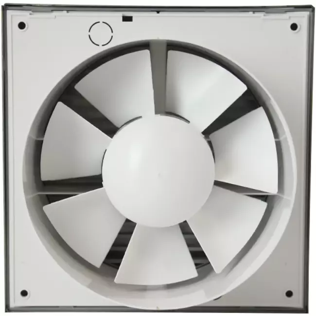 Badeværelsesventilator Ø 125 mm rustfrit stål – EET125i