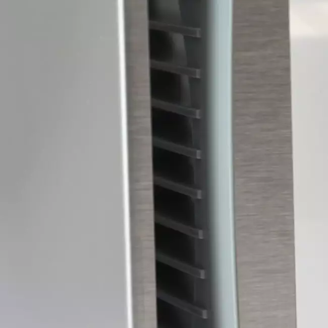 Badeværelsesventilator Ø 125 mm rustfrit stål – EET125i