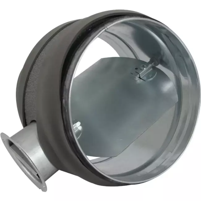 Thermoduct 9 mm håndbetjent reguleringsventil diameter 200 mm isoleret