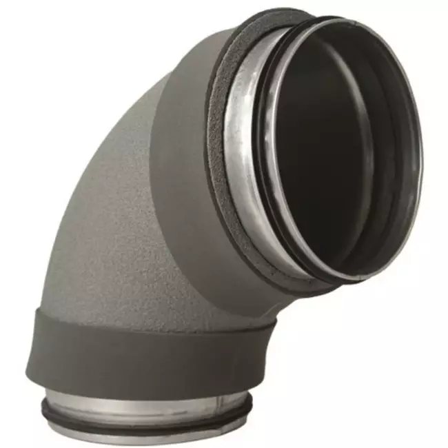 Thermoduct isoleret albue 90 grader diameter 315 mm