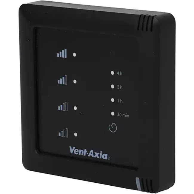 Vent-Axia Multihome RFT 4-positionsafbryder med batteri sort - SSU-BZ
