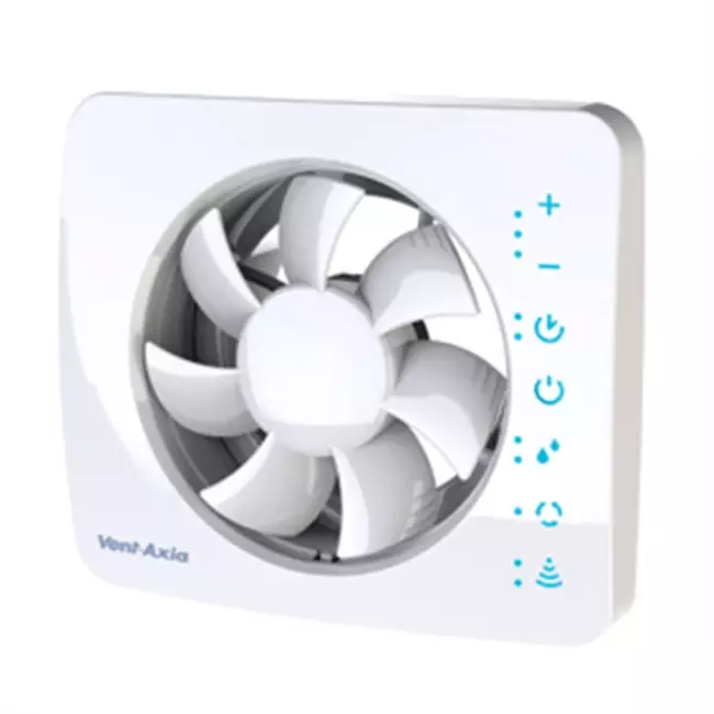 Vent-Axia Svensa PureAir badeværelsesventilator med lugtsensor (app-styret)