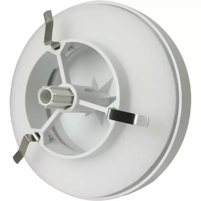 Zehnder-udsugningsventil plastik 125mm hvid indpakket - STK 1 100/125