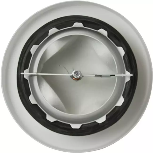 Zehnder-udsugningsventil metal 125mm hvid - STB 2-125