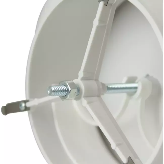 Ventilationsforsyningsventiler i plastik 125mm RAL 9003 med friktionsfjedre - VST125