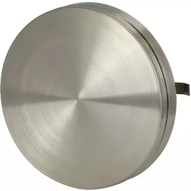 Ventilationsventil i rustfrit stål, design Ø125 mm - DVIR125