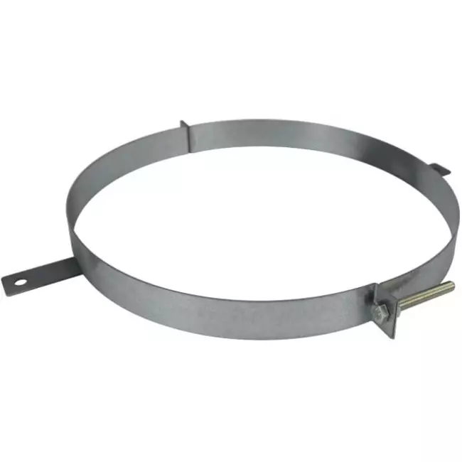 Sendzimir-galvaniseret gulvbeslag Ø 250 mm (245-265)