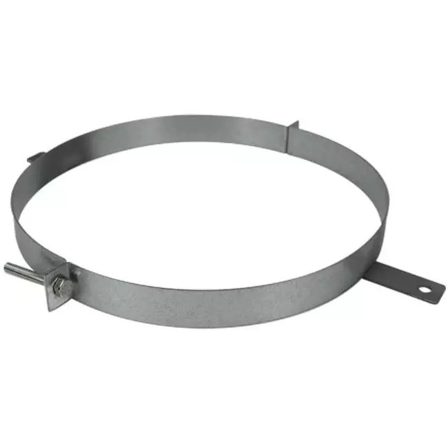 Sendzimir-galvaniseret gulvbeslag Ø 250 mm (245-265)
