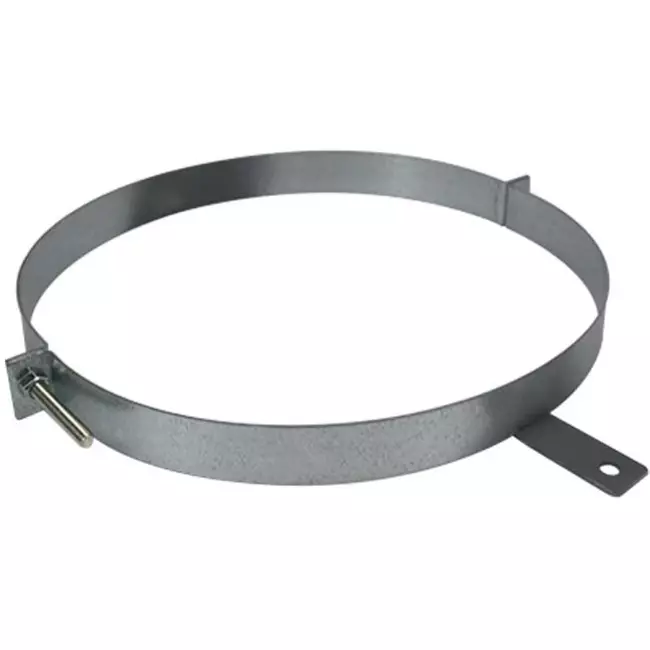 Sendzimir-galvaniseret gulvbeslag Ø 250 mm (245-265)