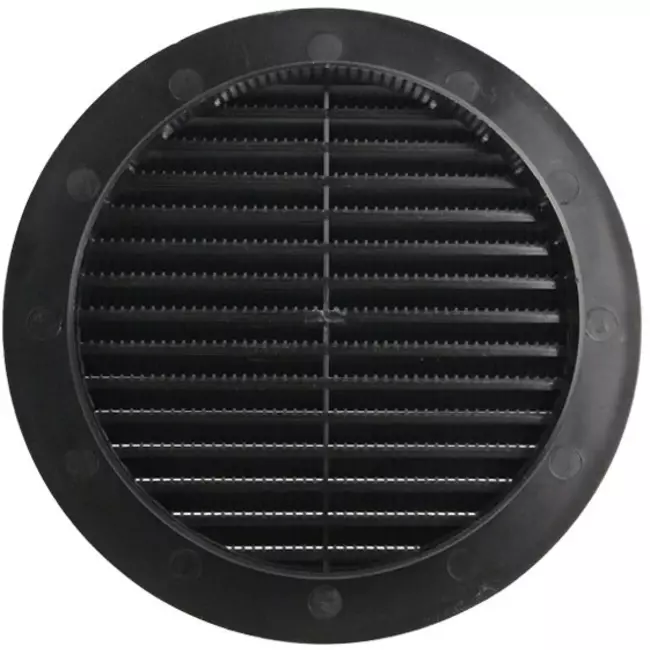 Impellergitter Ø150 mm sort - VR150M