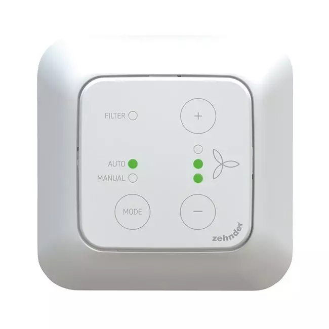 Zehnder Stork kontrolpanel ComfoSwitch C55 (ComfoAir Q)
