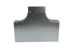 T-stykke 90 grader 300x80 mm - 170x80 mm til kanalføring