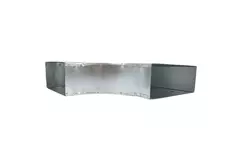 T-stykke 90 grader 300x80 mm - 170x80 mm til kanalføring