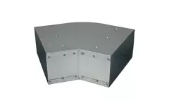 Bøj 45 grader 170x80 mm vandret til kanalføring