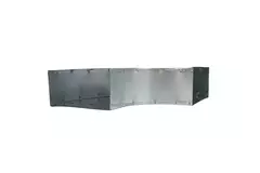 Bøj 90 grader 170x80 mm vandret til kanalføring
