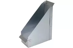 Sideforbindelse 170 mmx80 mm 45 grader til rektangulær indsugningskanal