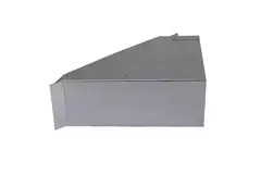 Sideforbindelse 170 mmx80 mm 45 grader til rektangulær indsugningskanal