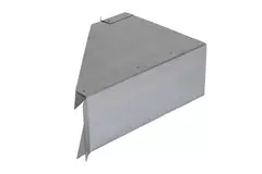 Sideforbindelse 170 mmx80 mm 45 grader til rektangulær indsugningskanal