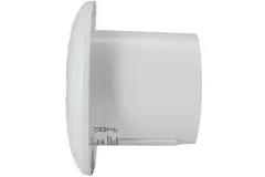 Rund badeværelsesventilator – fugtsensor og timer – Ø 100 mm – aRid 100 BB HS