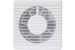 Badeværelsesventilator Ø 100 mm hvid – energy planet 100 PS