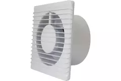 Badeværelsesventilator Ø 100 mm hvid – energy planet 100 PS