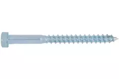 Bolt med trægevind 8x50mm galv. (200)