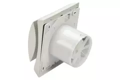 Itho Daalderop badeværelsesudsugning Ø 100 mm – hvid med timer BTV-N201 T