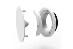 Vent-Axia Uniflexplus RV 100 mm justerbar til- og afløbsventil - hvid