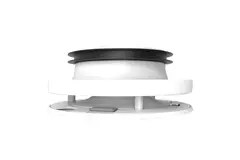 Vent-Axia Uniflexplus RV 100 mm justerbar til- og afløbsventil - hvid