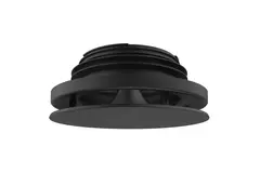 Vent-Axia Uniflexplus RV Z 125 mm justerbar til- og afløbsventil - sort
