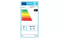 Vent-Axia WTW overskab Econiq 450R højre