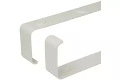 Rektangulære plastbeslag (2 stk.) 220x90mm - KZ29