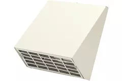 Dæksel HRU wall Ø100 - RAL9010