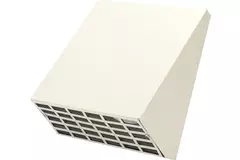 Dæksel HRU wall Ø150 - RAL9010