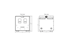 Duco WTW-enhed DucoBox Energy Comfort Plus D450
